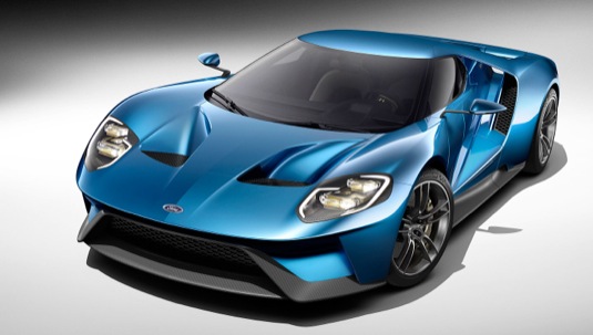 auto autosalon Detroit 2015 nový Ford GT