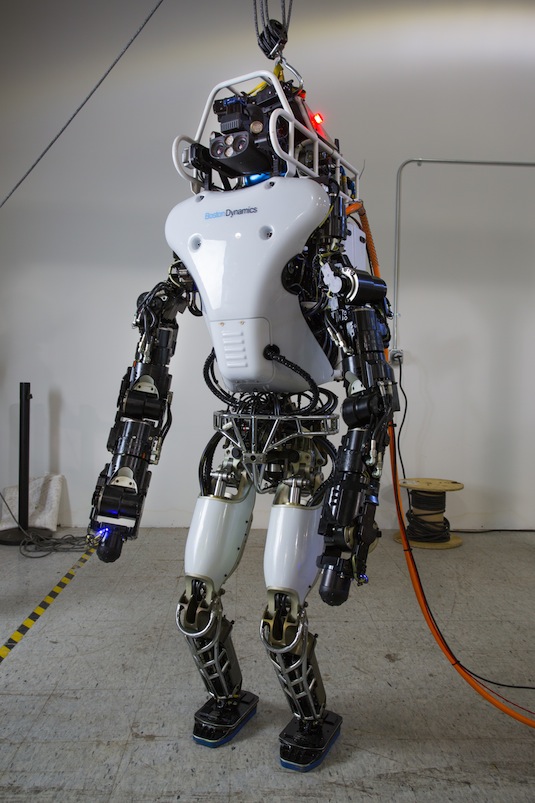auto Boston Dynamics Atlas robot DARPA