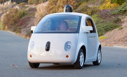 auto robotické auto Google prototyp