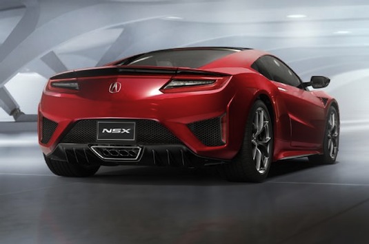 auto Honda Acura NSX autosalon Detroit 2015
