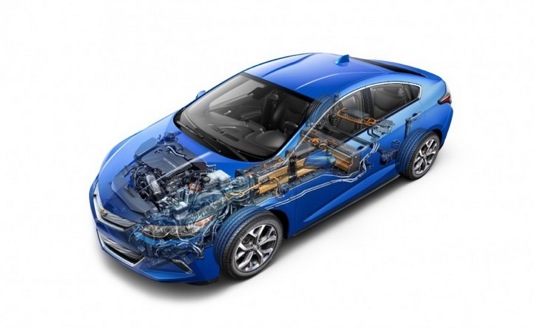 auto nový Chevrolet Volt plug-in hybrid druhá generace