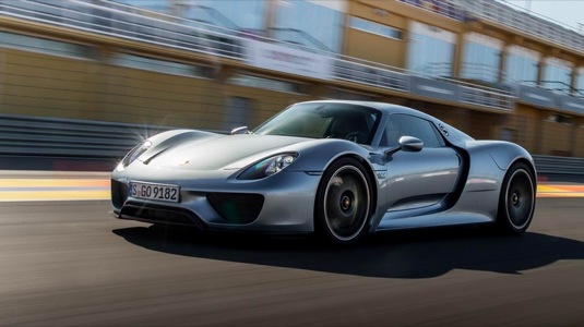 auto Porsche 918 Spyder hybrid supersport wallpaper