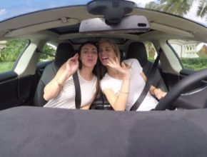 auto elektromobily Tesla Model S test zrychlení