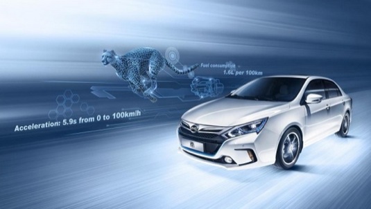 auto BYD Qin plug-in hybrid