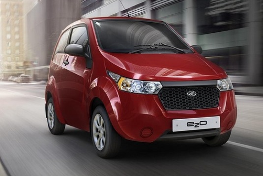 auto Mahindra Reva e2o elektromobil