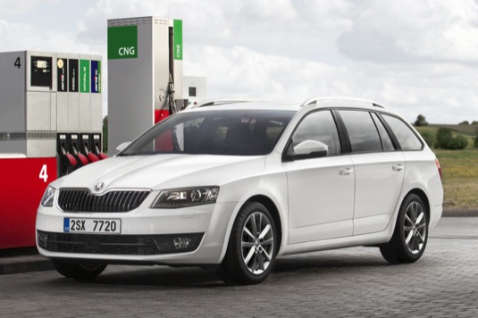 auto Škoda Octavia G-TEC s pohonem na CNG
