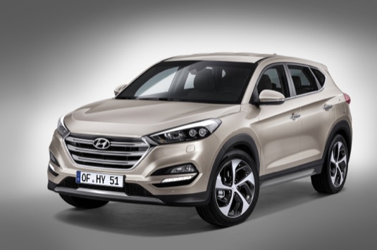 auto nový Hyundai Tucson 2015 na autosalonu Ženeva