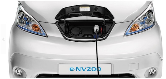 auto elektrická dodávka elektromobil Nissan e-NV200