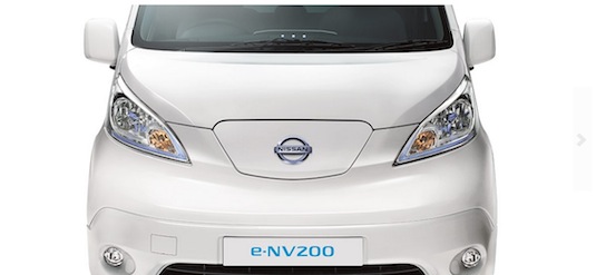 auto elektrická dodávka elektromobil Nissan e-NV200
