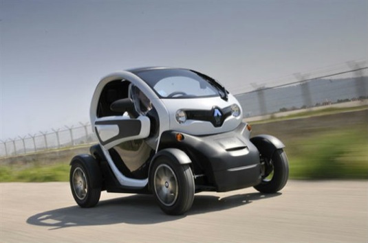 auto elektromobil vozítko Renault Twizy