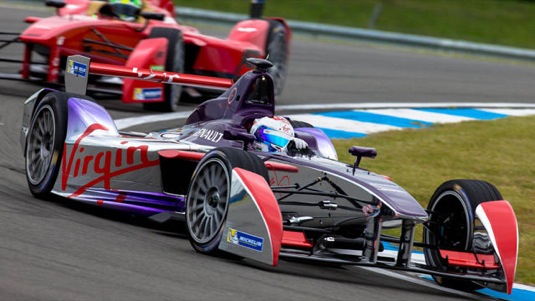 auto Formule E závodní elektromobil Virgin Racing