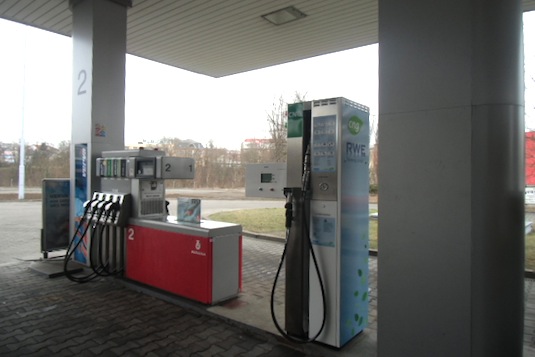 nová CNG plnička v Plzni