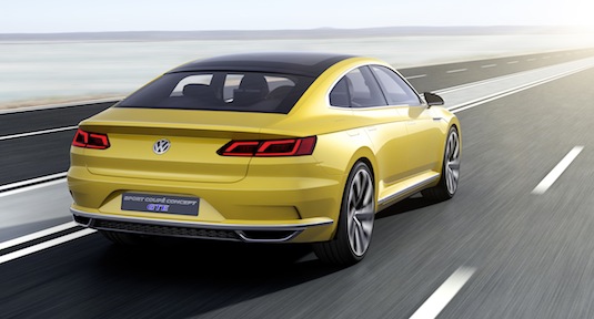 auto Volkswagen Sport Coupe Concept GTE