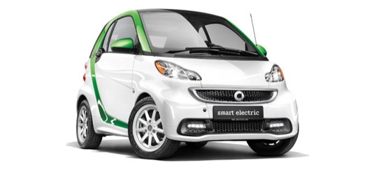 auto Smart fortwo Electric Drive ED elektromobil auto