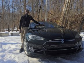 auto elektromobily Dante Richardson elektromobil Tesla Model S 200 000 km