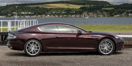 auto elektromobil Aston Martine Rapide S elektrické auto