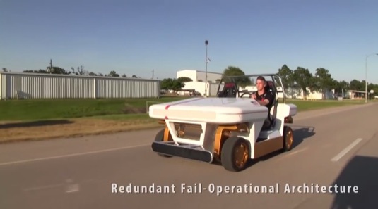 nový elektromobil NASA Modular Robotic Vehicle MRV