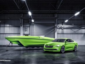 S lodí Škoda VisionSea představila značka svou první čistokrevnou motorovou jachtu