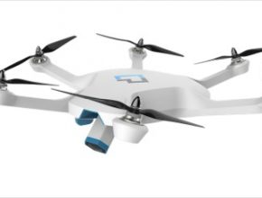 auto létající dron CyPhy LVL1