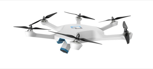 auto létající dron CyPhy LVL1