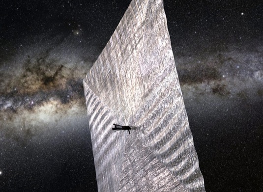 auto LightSail solární plachetnice Planetary Society