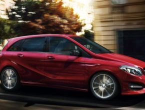 auto Mercedes-Benz třídy B s pohonem na stlačený zemní plyn CNG