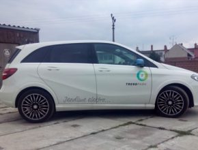 auto test elektromobilu Mercedes-Benz třídy B Electric Drive
