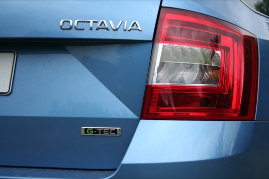 test Škoda Octavia G-TEC auto na plyn CNG stlačený zemní plyn