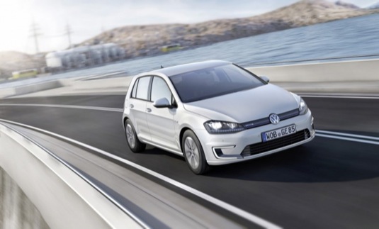auto elektromobil Volkswagen e-Golf