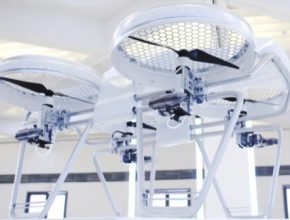 auto německý hybridní dron Yeair