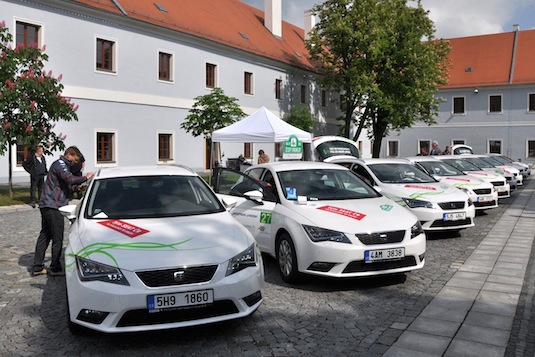 auto dobíjení plug-in hybridů a elektromobilů new energies rallye český krumlov