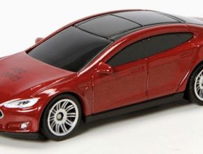 auto elektromobil Tesla Model S Matchbox