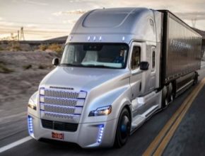 auto robotický kamion Freightliner nákladní auto truck kamion