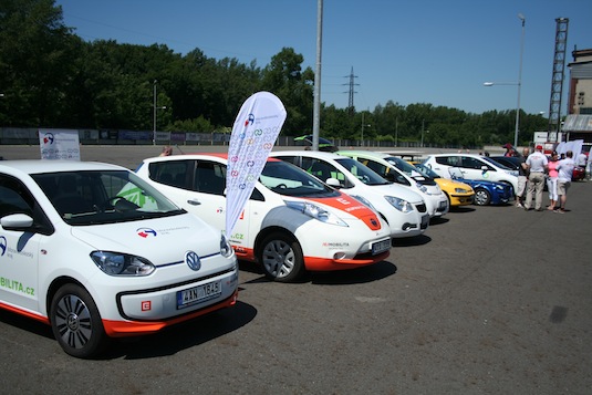auto elektromobily LIBROS Ostrava Electric Marathon 2015