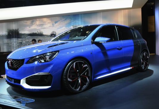 auto elektromobil plug-in hybrid Peugeot 308 R HYbrid