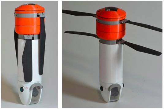 auto Sprite létající dron