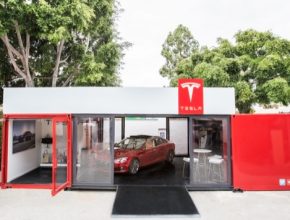 auto Tesla Motors mobile experience Santa Barbara