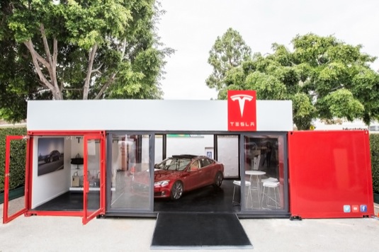 auto Tesla Motors mobile experience Santa Barbara