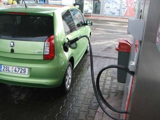 auto test Škoda Citigo CNG