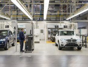 auto továrna BMW Spartanburg USA inteligentní energetický datový management