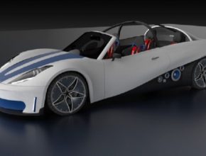 auto z 3D tiskárny Local Motors Reload Redacted
