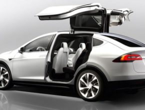 auto Tesla Model X elektromobil plně elektrické SUV