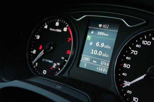 auto test Audi A3 g-tron auto na plyn CNG