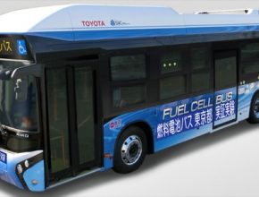 auto Toyota FC Bus vodíkový autobus