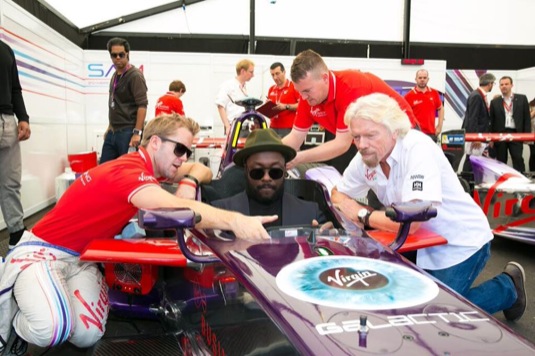 auto Richard Branson Formule E závody Sam Bird
