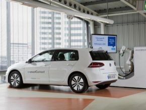 Volkswagen e-SmartConnect robotické nabíjení elektromobilů