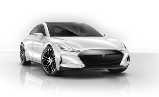 auto elektromobily Youxia X kopie Tesla Model S