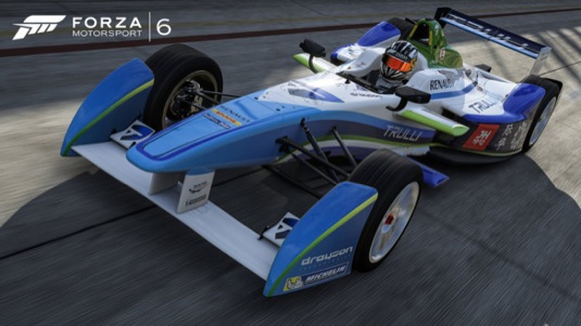 auto Forza Motorsport 6 elektroformule elektrické formule hry videohry