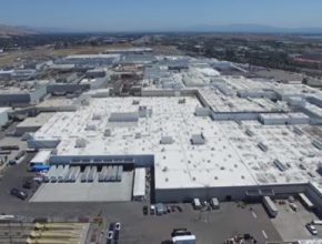továrna Tesla Motors Fremont Video 4K