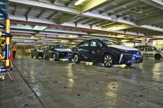 auto na vodík Toyota Mirai Evropa prodej